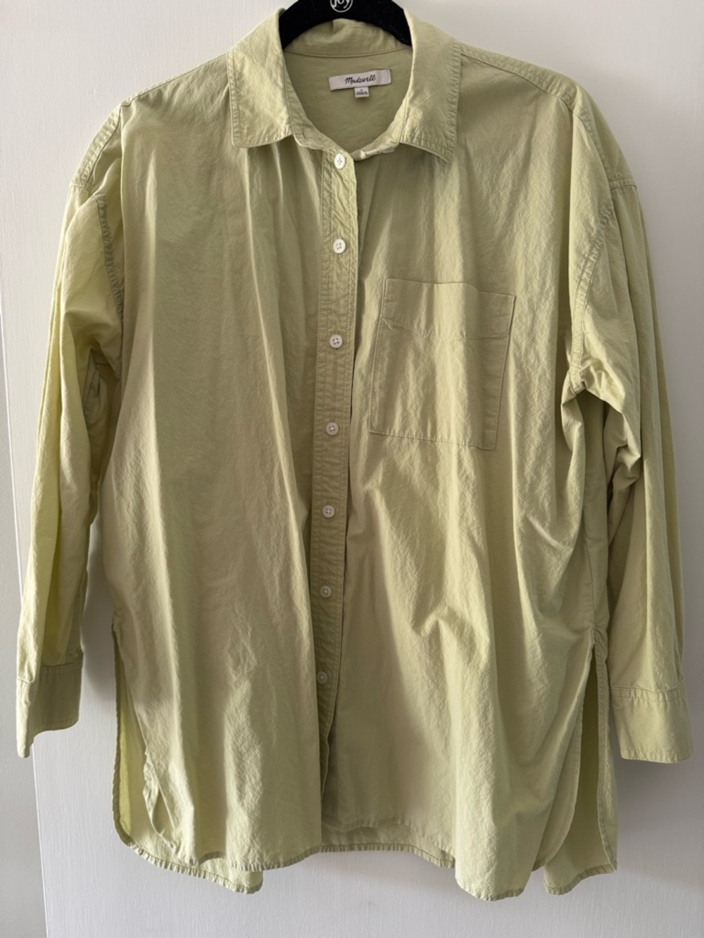 Madewell The Signature Poplin Oversized Shirt - Picture 8 of 8